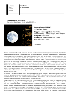 Koyaanisqatsi (1982) di Godfrey Reggio