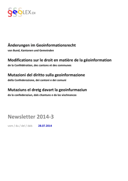Newsletter 2014-3