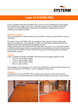 Tubo SYSTERM-PEX