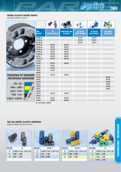 Ricambi/Parts