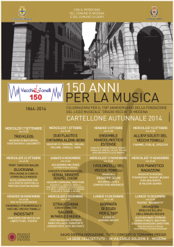 I 5 0 AN l - Comune di Modena