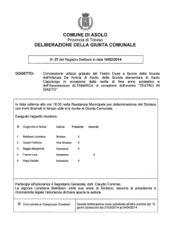 COMUNE DI ASOLO