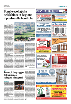 Inquinamento del Sebino