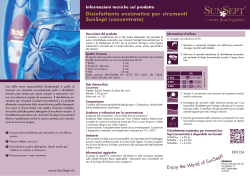 unSe ! Disinfettante enzimatico per strumenti SunSept (concentrato)