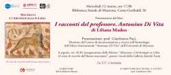 Invito presentazione libro prof. Di Vita