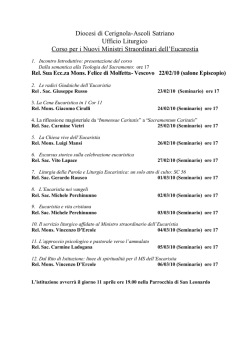 Diocesi di Cerignola-Ascoli Satriano Ufficio Liturgico