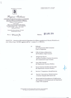 Direttiva n. 57463 del 29.04.2014