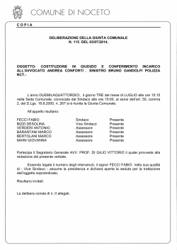 DEL GC 115-2014 - Comune di Noceto