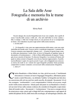 IMPAG.RASSEGNA 2010 - Sala delle Asse. Il restauro