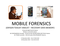 seminario mobile forensic catania