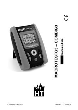 Manuale - HT-Instruments