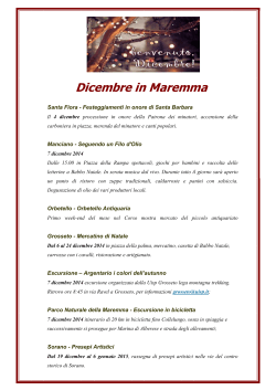 Eventi Dicembre 2014.pub - Relais Villa Acquaviva