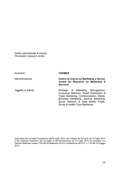 cermes - Università Bocconi