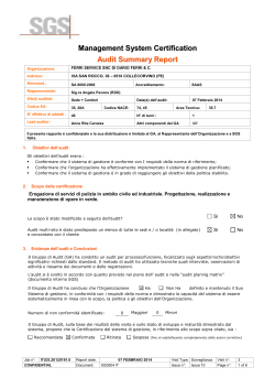 Audit Report Ferri Service 7-2-2014