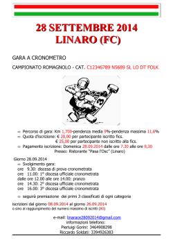 organizzano il: