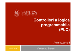 Controllori a logica programmabile (PLC)