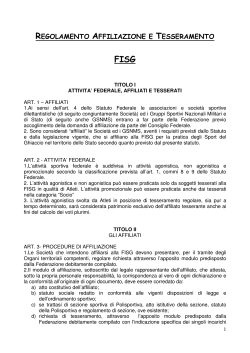 RAT FISG 2014-2015 - Federazione Italiana Sport del Ghiaccio