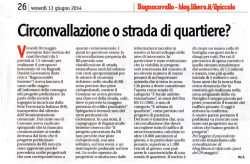Grconvallazione O strada di quartiere? .