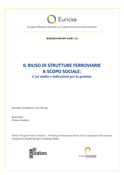 Il riuso di strutture ferroviarie a scopo sociale