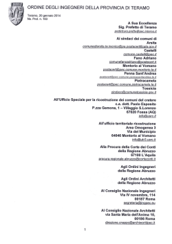 Prefetto_TE_20_01_14 - Ordine degli Ingegneri della provincia