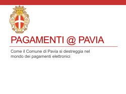 il pagamento - RisorseComuni