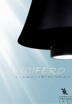 brochure lucifero - Fabbrica Italiana Luci