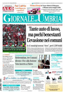 In 41 municipi nessun &ldquo;ricco&rdquo;, per&ograve; 3.260 bolidi