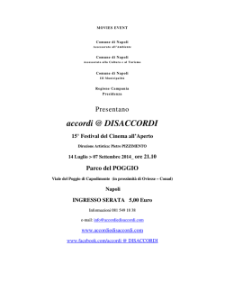 XV Edizione - accordi @ DISACCORDI
