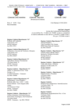 INVITO Convocazione Conferenza Pianificazione PSA