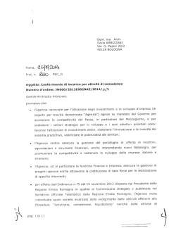 Incarico conferito
