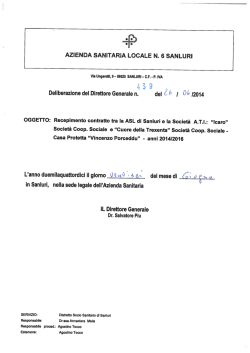 Deliberazione n.439 del 26-06-2014