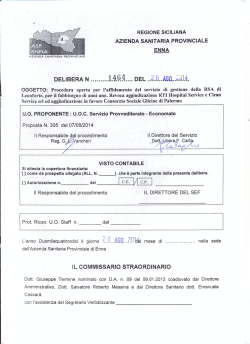 affidamento rsa leonforte dliebra n. 1464 20140001