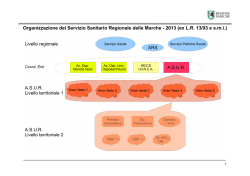 Il network territoriale socio