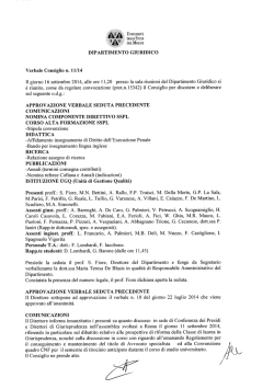 Verbale n. 11 - Università degli Studi del Molise