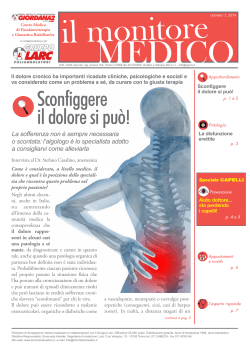 n°1/2014 - Il Monitore Medico