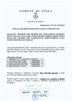 COMUNE DI ITALA