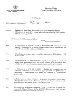 Determinazione del 19 Maggio 2014, N. 867 [file]