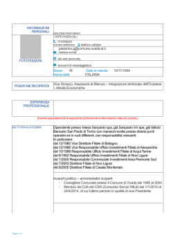 Documento Pubblicato