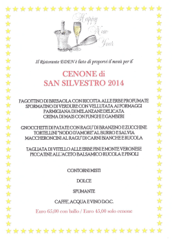 CENONE di SAN SILVESTRO 2014