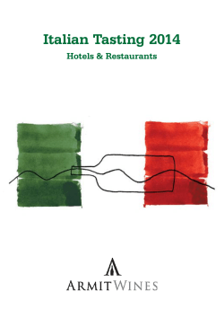 Italian Hotel and Restaurant Tasting March 2014 more