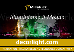 Illuminazione Architetturale