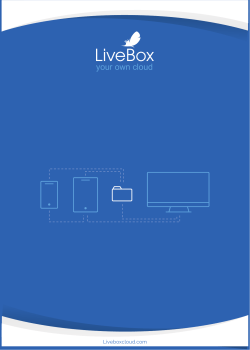 LiveBox - Your own cloud