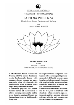 LA PIENA PRESENZA