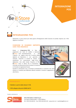 INTEGRAZIONE POS