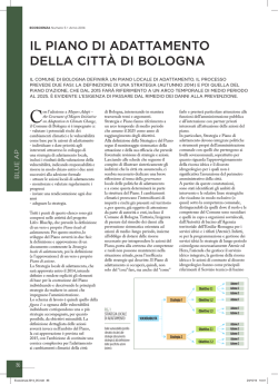 Il piano di adattamento della citt&agrave; di Bologna - Patrizia