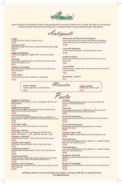 Download Full Menu Here