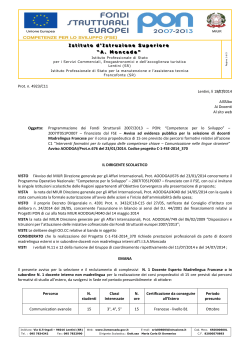 Avviso_Madrelingua_PON_C1_ Francese