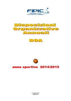 30 maggio 2014 luglio 2014