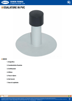ESALATORE IN PVC
