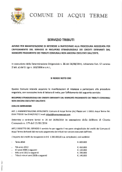 Manifestazione Interesse